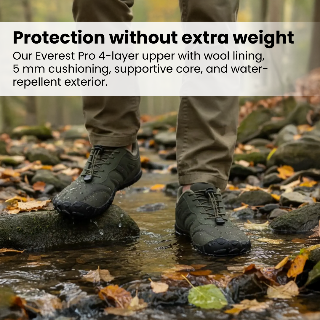 Ortho Balance EVEREST PRO - Healthy & non-slip Winter barefoot shoes (Unisex)