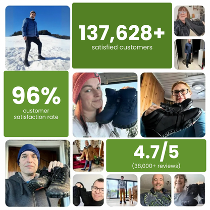 Ortho Balance Polar - Healthy & non-slip Winter barefoot shoes (Unisex)