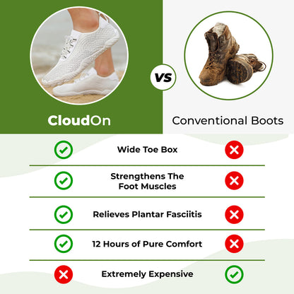 Ortho Balance CloudOn - Orthopedic Pain-Relieving Barefoot shoes