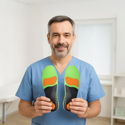 Orthopedic Insoles - Pain relieving and shock absorbing